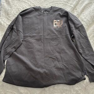 Disney Parks Grey Long Sleeve Shirt